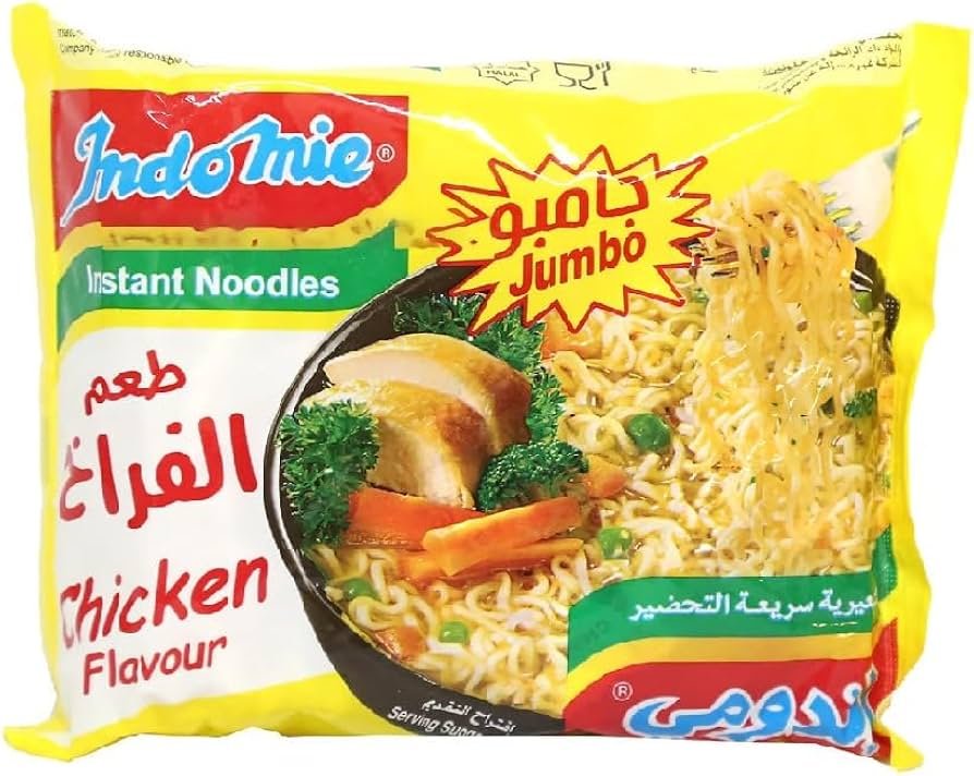 اندومي نودلز فراخ 100جم