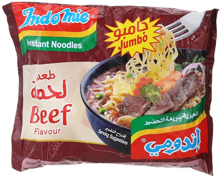 اندومي نودلز لحمة 100جم